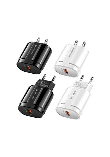 18w 3a Hızlı Şarj Cihazı Qc 3.0 Usb Şarj Cihazı Hızlı Şarj 3.0 Telefon Şarj Cihazı İphone Uyumlu İçin Huawei İçin Samsung İçin Xiaomi Ab Abd Tak