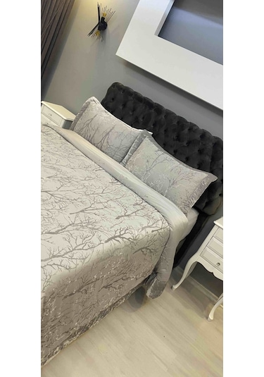 Ahşap Lake  3 Çekmeceli Telefonluk Komidin  Beyaz