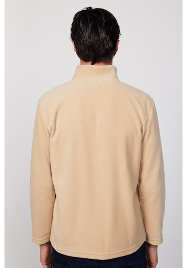 Tudors Erkek Dik Yaka Tüylenme Yapmayan Soğuk Geçirmez Standart Fit Rahat Kesim Bej Polar Sweatshirt-30137-bej Bej Tudors Erkek Dik Yaka Tüylenme Yapmayan Soğuk Geçirmez Standart Fit Rahat Kesim Bej Polar Sweatshirt-30137-bej Bej