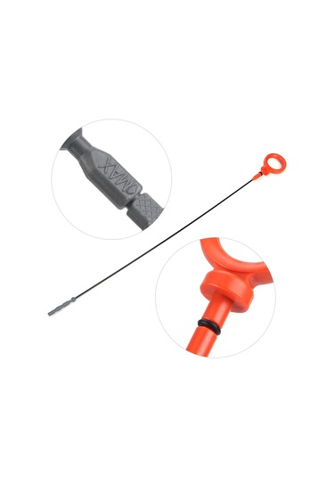 Wezone Audi A4/a6/a8 2003-2011 Yağ Seviye Ölçer - Oe 06e115611e, Abs+metal, Kontaminasyonu Engeller, Kolay Kurulum