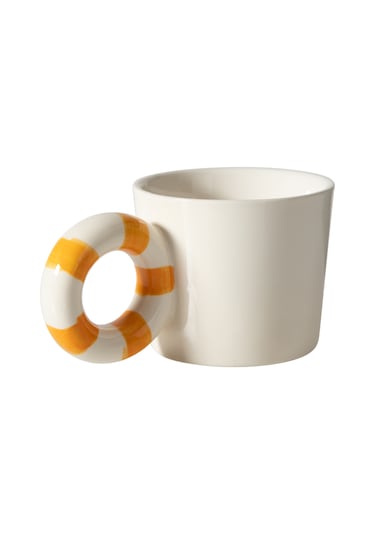 Lısmore Kupa Beyaz 16 Cm Sarı
