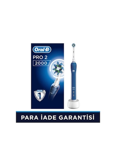 Oral-B Pro 2000 Cross Action Şarj Edilebilir Diş Fırçası