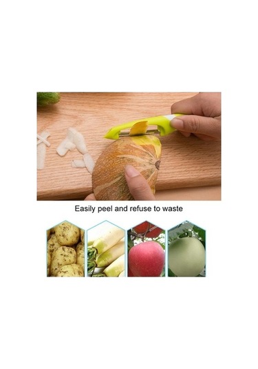 Ulzyvf Soyma Planyası Ev Mutfak Eşyaları Elma Soyma Bıçağı Kullanışlı Alet Diğer/ Diğer