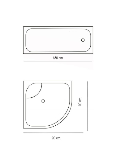 Zethome Evdy Banyo Duş Perdesi 4961 Tek Kanat Pembe 1X180X200 Pembe