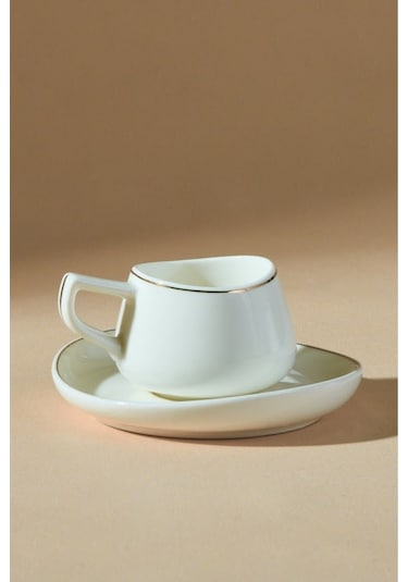 Karaca  Streamline Hole 6 Kişilik Kahve Fincan Takımı 80 ml