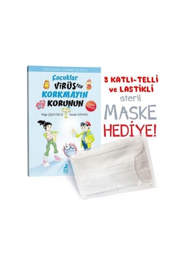 Çocuklar Virüsten Korkmayın Korunun - Müge Çiçekyüzlü - Ren Kitap