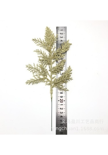 Ranyeek Şampanya Altın 27x13cm Zirve Yapraklı Noel Ağacı/güller/kutular/çerçeveler Dekorasyon: Kullanıması Kolay, Dayanıklı, Ev İçin Konfor Katıyor