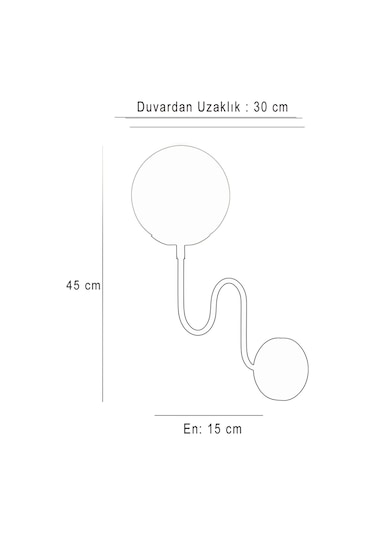 Luzarana Ferro Dikey Sarı-siyah Metal Gövde Bal Rengi Camlı Tasarım Lü .
