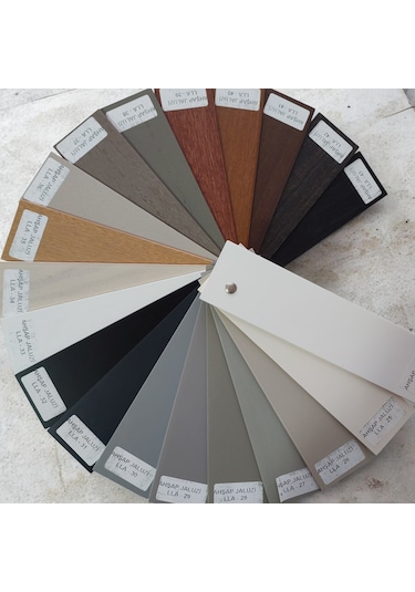 Ahşapperdecim %100 Gerçek Ahşap - 50 Mm Kurdeleli - Beyaz
