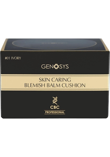 Genosys Skin Caring Blemish Balm Cushion 01 Ivory Refil 15 Gr + 15 Gr