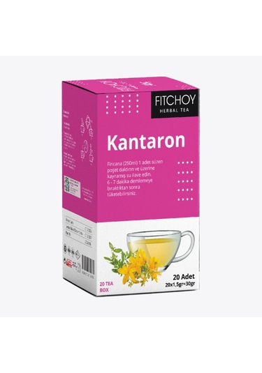 Fitchoy Kantaron Çayı 20 Adet
