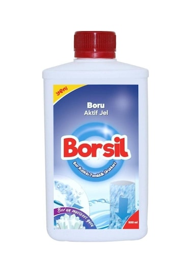 Lavabo Boru Temizleyici Jel 500 Ml