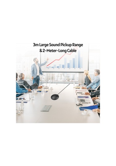 Springsun Mikrofon Usb Masaüstü Kondansatör Mikrofon 360 Çok Yönlü Mikrofon 2m Uzunluğunda Kablolu Tip-c Fiş