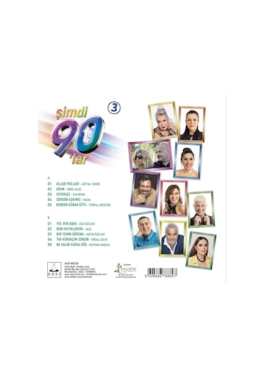 Şimdi 90' Lar Vol.3 Plak