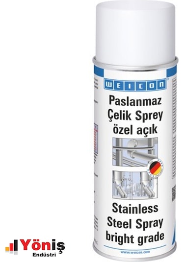 Weicon Paslanmaz Çelik Sprey Özel Açık