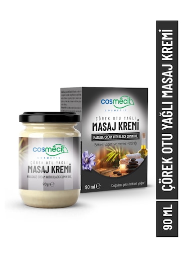 Cosmecit Çörek Otu Yağlı Masaj Kremi 90 G