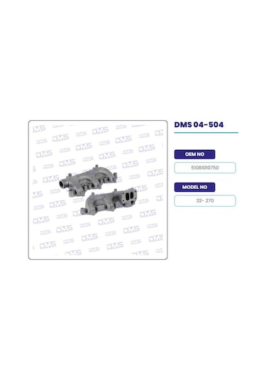 Demosan-av Egzoz Manıfoldu Takım Man 32-270 AOD-DEMOSAN 04-504