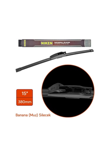 Niken Banana Silecek Üniversal 380 MM - 15 İnç
