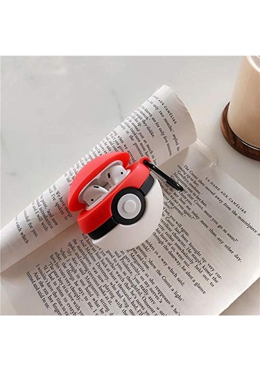 Bipower Airpods 1-2 Kılıf Poke Topu