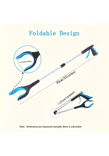 Fochsia Yeşil 1 Adet Hafif Uzun Saplı Geniş Ağızlı Çöp Tutacağı Yaşlılar Ve Aile Temizliği İçin