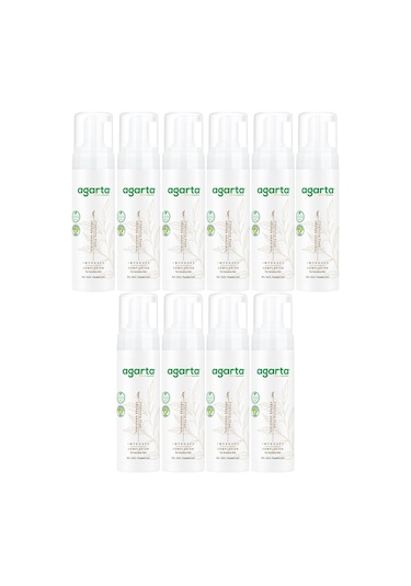 Agarta Doğal Yüz Temizleme Köpüğü 225ml 9 Lu Set