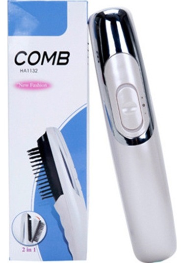 Vkemall Kızılötesi Ve Masaj Özellikli Çıkarılabilir Fırçalı Elektrikli Saç Tarak - Stres Ve Baş Ağrısına Karşı Rahatlama