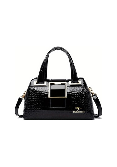 Timsah Desenli Bayan Çanta