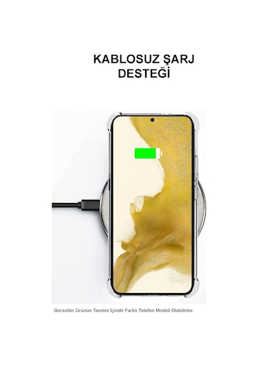 Apple Uyumlu iPhone 6S Plus Köşe Korumalı Airbag Antishock Silikon Kapak