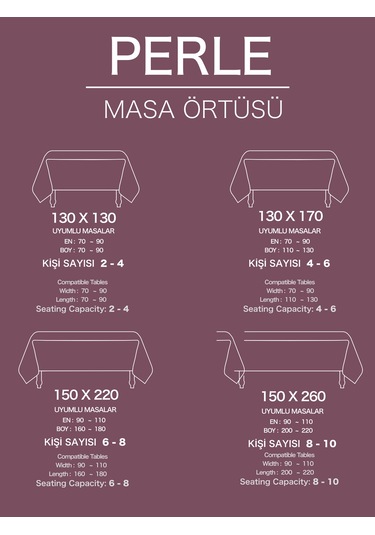 Daily Series Kadife Dokulu Gül Kurusu Rengi Masa Örtüsü Gül Kurusu