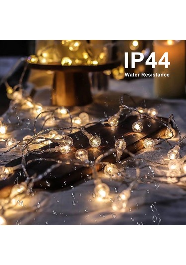 Tenfowee 5m 50 Led Kabarcık Toplu Işık Zinciri, 3xaa Pil Sağlanmaz , Sürekli Aydınlatma & Parıltı Modları, Ip44 Su Geçirmez, Çok Renkli Çok Renkli Tenfowee 5m 50 Led Kabarcık Toplu Işık Zinciri, 3xaa Pil Sağlanmaz , Sürekli Aydınlatma & Parıltı Modları, Ip44 Su Geçirmez, Çok Renkli Çok Renkli