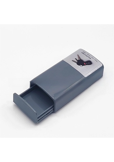 Ranyeek Araç Anahtarı Saklama Kutusu - Manyetik Araç Altı Tutucu, Gizli Depolama, Kayıp Engelleme, Gri Renk