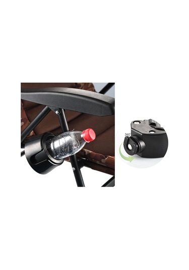 Homyl Bisiklet Şişe Tutucusu, Tekerlekli Sandalye, Motosiklet Siyah