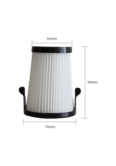 Milwaukee 49-90-1950/m12 0850-20 İçin Uygundur Milwaukee Elektrikli Süpürge Aksesuarları Filtre Elemanı