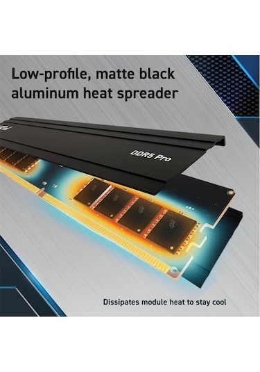 Crucial Pro 16gb Ddr5-6000 Udımm Cl48 Cp16g60c48u5 Masaüstü Pc Ram Bellek