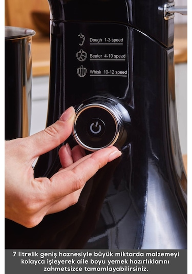 Karaca Pro Artisan Zaman Ayarlı 1600 W 5 L Mutfak Şefi