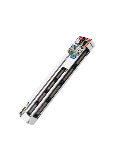 Wolfram Sarı Çakarlı Led Bar Tepe Off Road Çalışma Lambası 24 Led 10-30v 24w 61cm