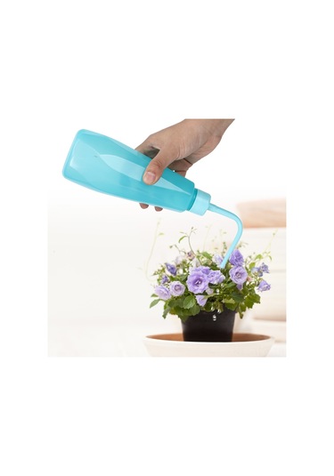 Tenfowee 2 Adet 480ml Fırtına Çeşitli Bitkiler İçin Silikon Hortumlu, Kıvrık Ağızlı, Basma Kontrollü Sulama Botu - Bahçe Ve Sukulent Bakımı Gereci