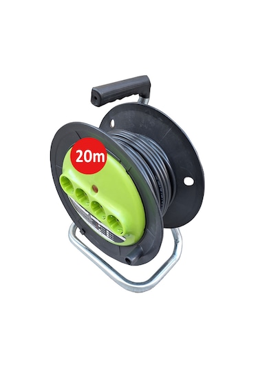 Has Ttr Makaralı Fişli Bakır Enerji Kablosu 3x2,5 20 Metre