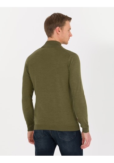 Pierre Cardin Erkek Açık Yeşil Kazak /triko 50257313-vr092 Açık Yeşil