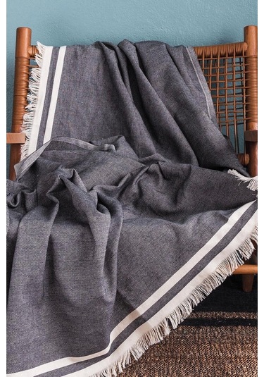 Athens Koltuk Şalı 170 230 Siyah