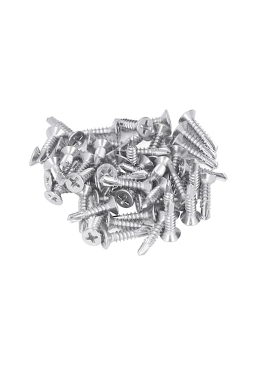 Padalink 410 Paslanmaz Çelik Otomatik Delici Vida, 200 Adet, M4.2-18, 19mm Uzunluk, Çapraz Yuva, Düz Kafa, Korozyona Dayanıklı, Endüstriyel Kullanim