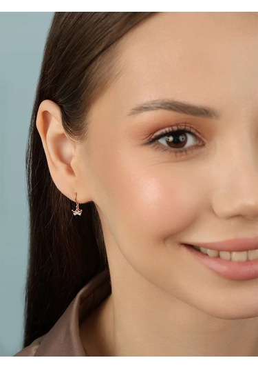 Veronika 925 Ayar Gümüş Küpeler 14975449 Altın