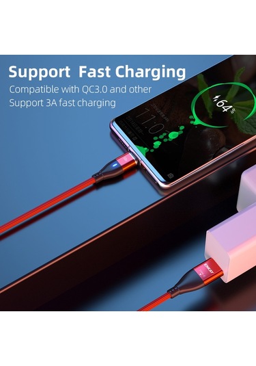 Cbtx Enkay Hat Prince 6in1 1M PD 60 W Manyetik Usb Şarj Veri Kablosu