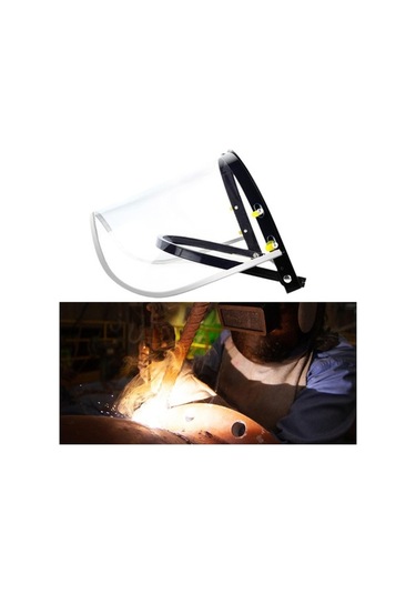 Trendooze Yüz Yüz Yönlü Şeffaf Öğütme Koruyucu Koruyucu Kalkanı Hava Çok Çalışmaları Ayıklama Açık Ot