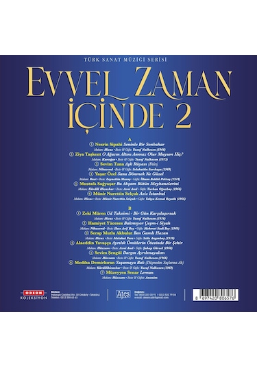 Evvel Zaman İçinde Vol. 2 Plak