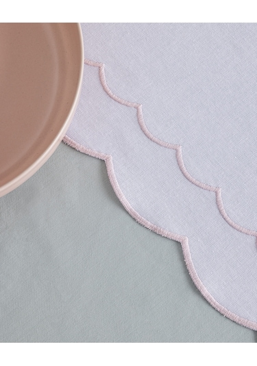 Orel Nakışlı Runner - Beyaz/pudra 8684427281192 Beyaz