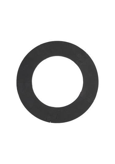 Xindoker Duvar Koruyucu Dart Tahtası Çevresi - Eva Malzeme Dayanıklı 5 Parça Montajlı Standart Boyut Siyah Dairesel