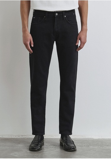 Mavi - Milan Classic Denim Yıkamalı Siyah Jean Pantolon 0081090642 Antrasit