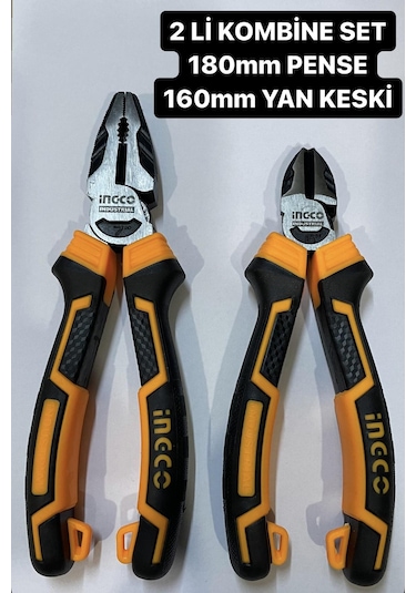 İcco 2li Kombine Set 180 Mm Pense 160 Mm Yan Keski