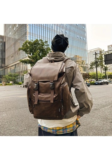 Xuweiwei Erkekler Büyük Kapasiteli Çok Bölmeli Sırt Çantası - Black Large Capacity Multi Function "value":"mavi"